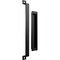 Ekena Millwork 16" Pull Handle & 12" Flush Pull for 2 1/4" Doors, Matte Black GB6001PP51612MB - alternate 2